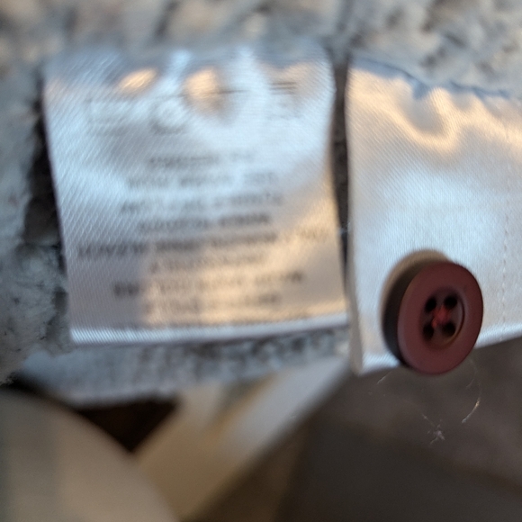 Women's fleece lined flannel coat - Picture 5 of 5